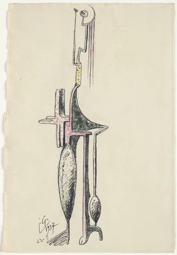 Study for Sculpture by Julio González, drawing, 1937