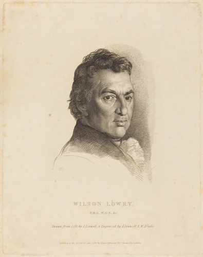 Wilson Lowry by William Blake; John Linnell, print, 1825