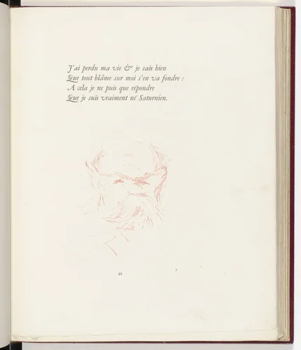 Tailpiece (page 49) from Parallèlement (In Parallel) by Pierre Bonnard, illustrated book, 1900