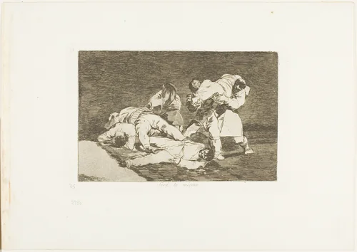 It will be the same, plate 21 from The Disasters of War by Francisco José de Goya, print, 1810-1812