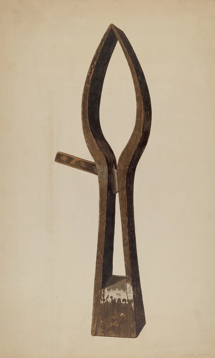Clamp Jack by Eugene Bartz, index of american design, 1937