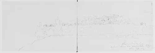 Beth Jahlah, 1904 (from Sketchbook) by Mary Newbold Sargent, artwork, 1904