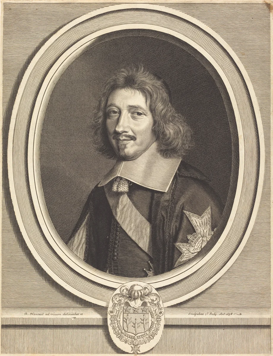Chancellor Michel Le Tellier by Robert Nanteuil, print, 1658