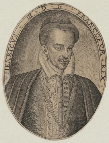 Henry III, King of France by Unknown, print, 1500-1599