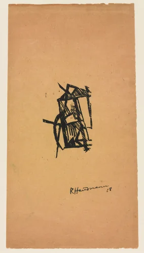 Untitled by Raoul Hausmann, print, 1918