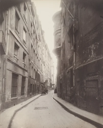 Rue de l'Hôtel-de-Ville by Eugène Atget, photograph, 1924