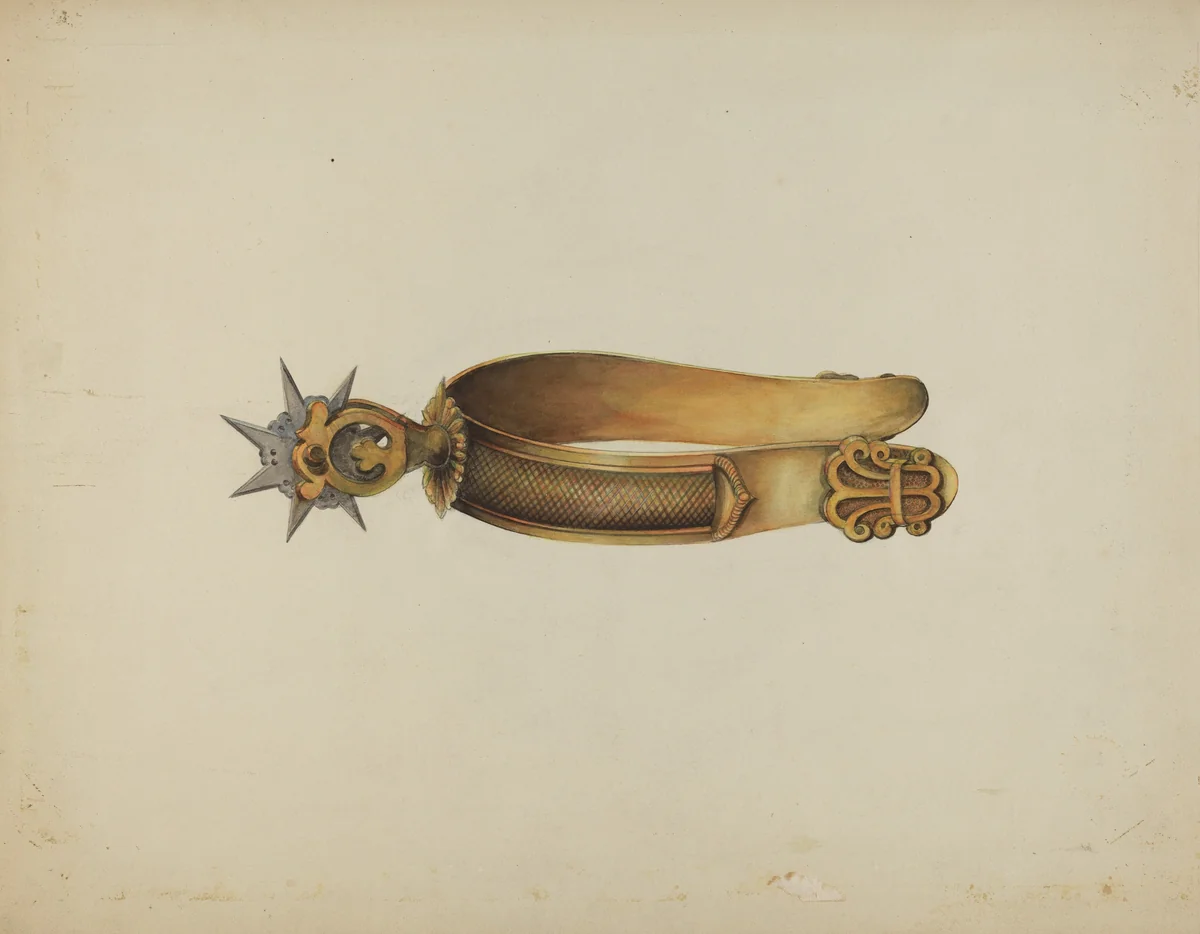 Spur by Gerald Transpota, index of american design, 1936