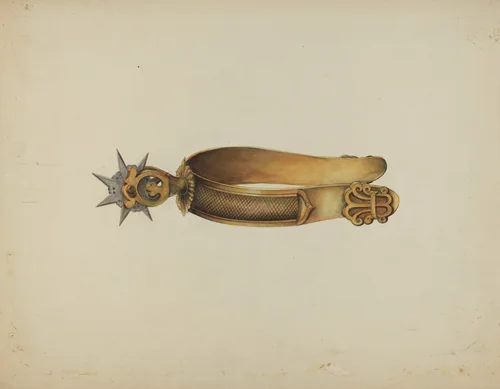 Spur by Gerald Transpota, index of american design, 1936