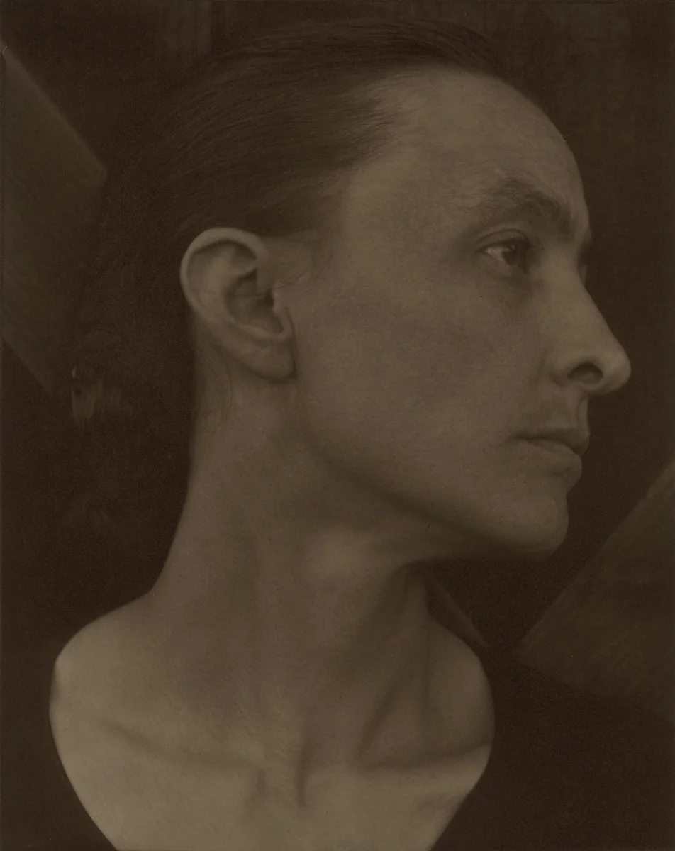 Georgia O'Keeffe by Alfred Stieglitz, photograph, 1921