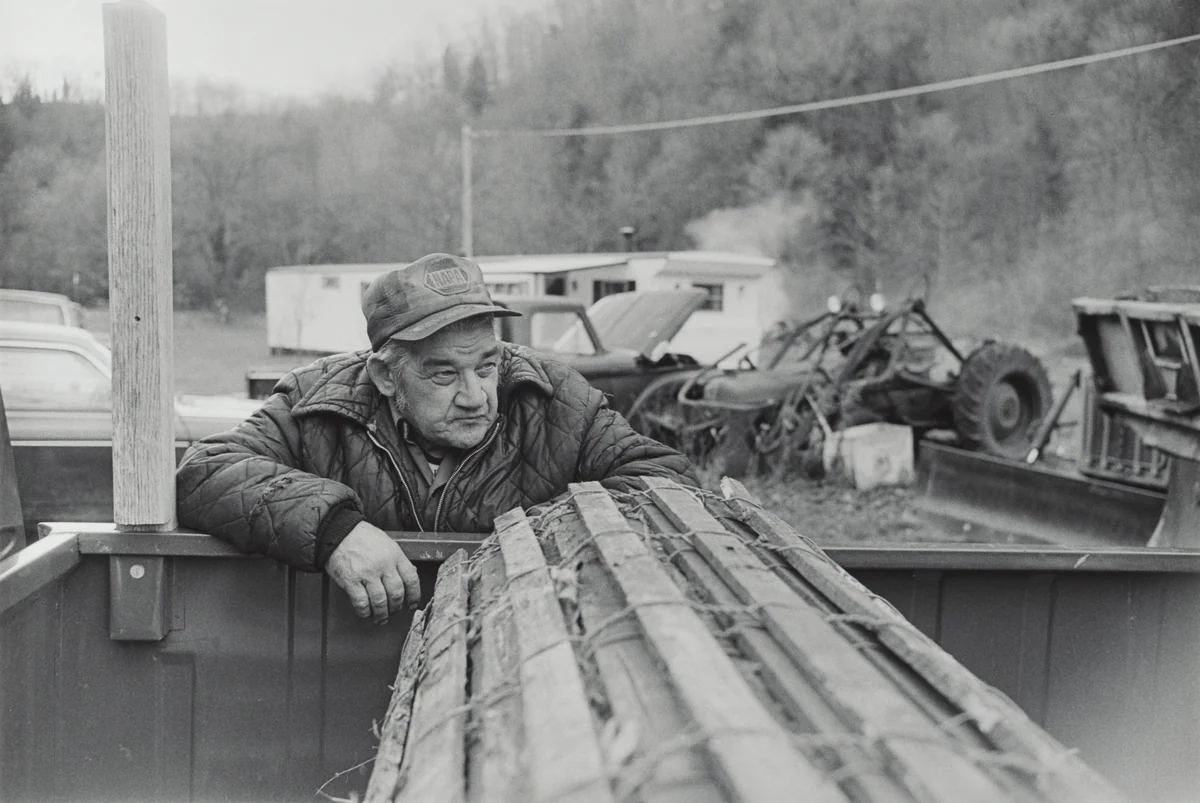 John Sabatine, Martins Creek, Pennsylvania by Larry Fink, photograph, 1979