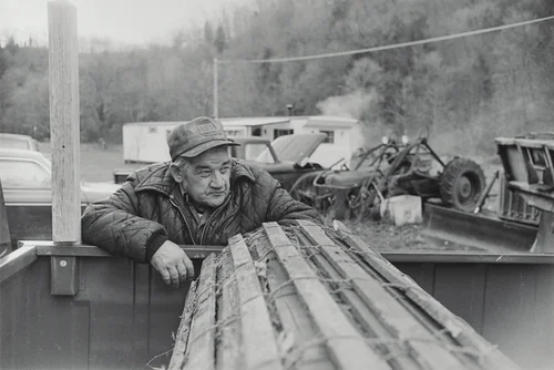 John Sabatine, Martins Creek, Pennsylvania by Larry Fink, photograph, 1979