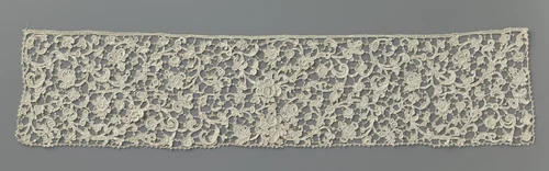 Jabot van naaldkant met dunne spiraalranken by anonymous, other, 1675