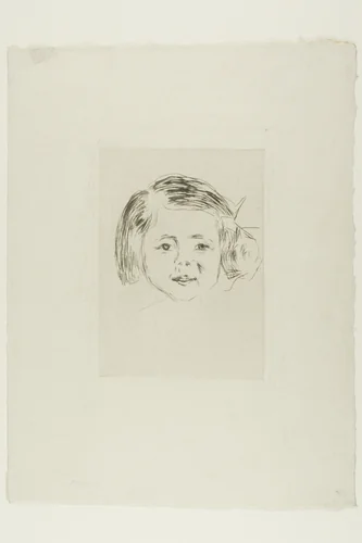 Herbert Esche's Daughter by Edvard Munch, print, 1905-1906