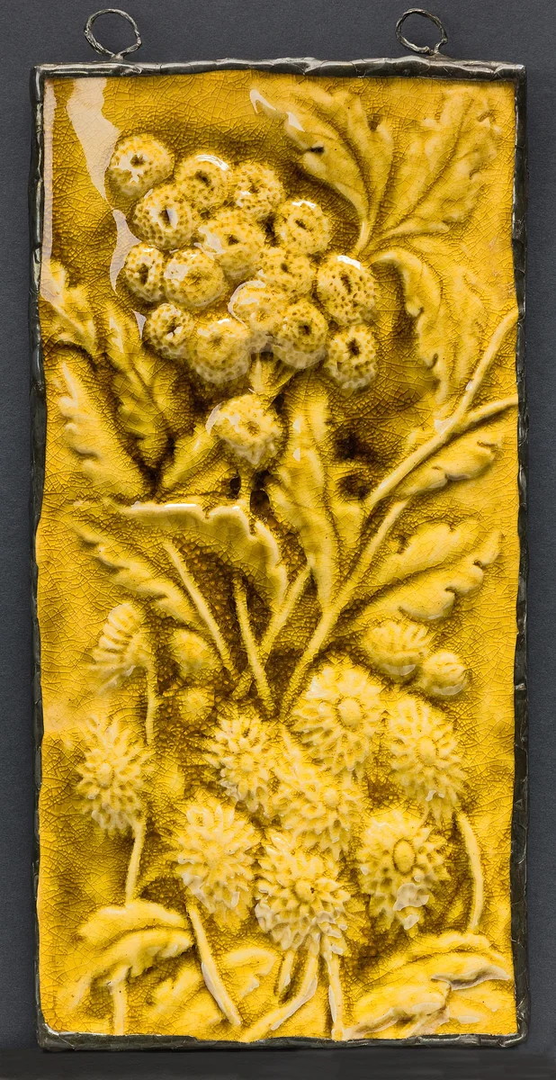 Tile by Chelsea Keramic Art Works, artwork, 1872-1888