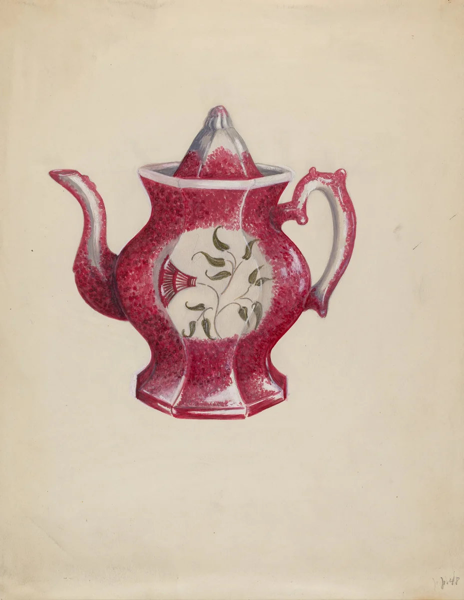 Pitcher by Eva Wilson, index of american design, 1936
