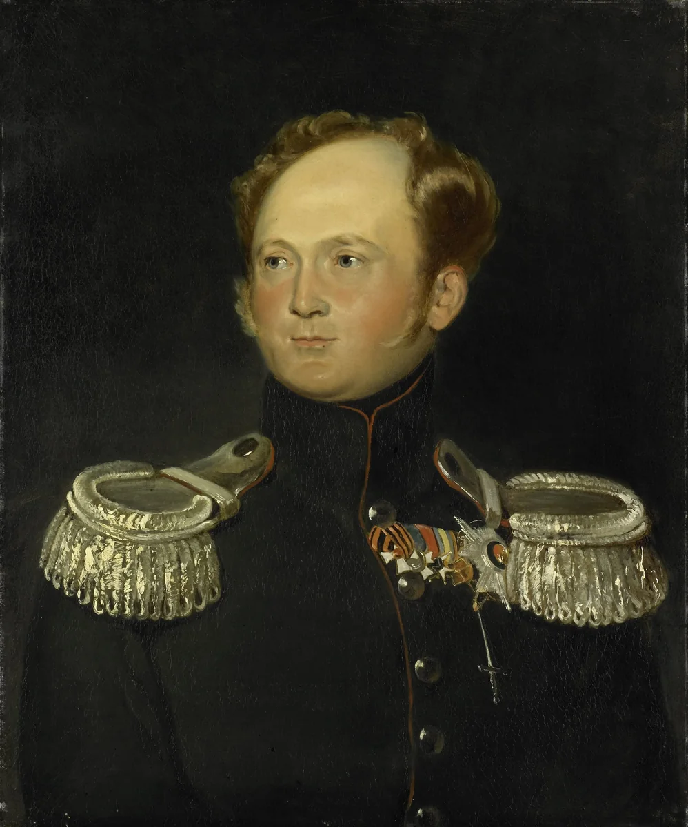 Portrait of Alexander I, Emperor of Russia by Carl Gustaf Hjalmar Mörner, painting, 1820-1837