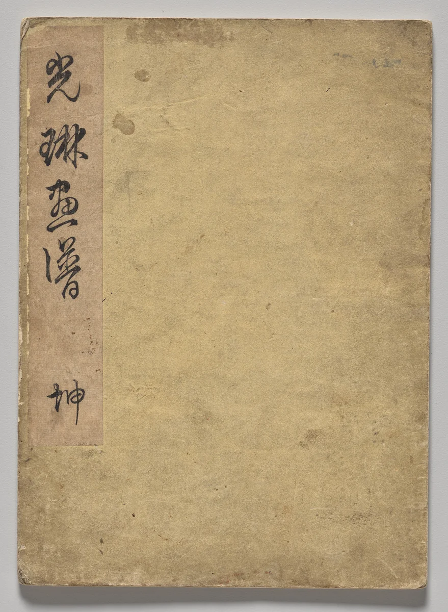 The Kōrin Picture Book (Volume 1) by Nakamura Hōchū (中村芳中), book, 1802-1899