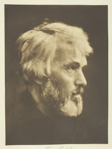Thomas Carlyle by Julia Margaret Cameron, print, 1867