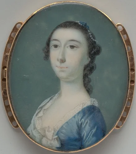 Mrs. Jacob Motte (Rebecca Brewton) by Jeremiah Theus, artwork, 1758