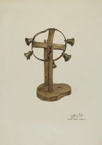 Altar Chimes by Harry Mann Waddell, index of american design, 1939