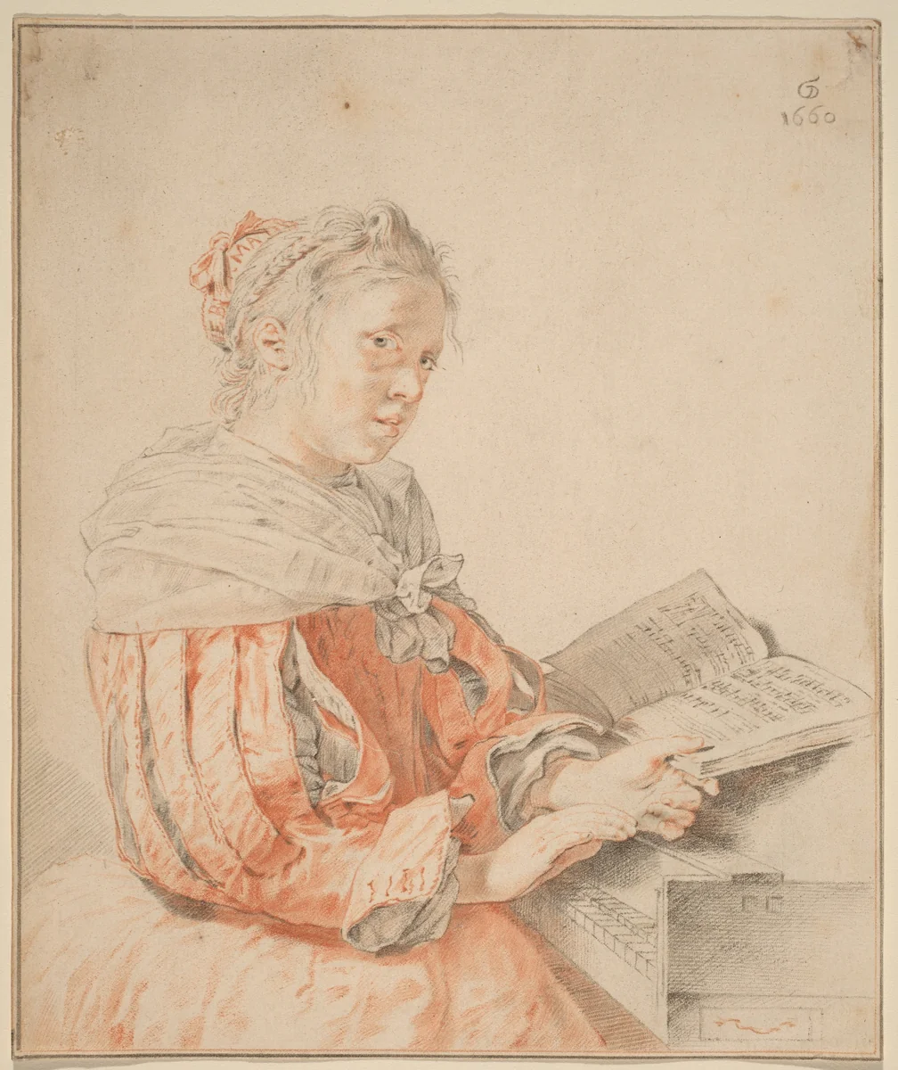 Young Girl at the Keyboard by Cornelis Ploos van Amstel
Johannes Kornlein
Jan de Bray
Gerrit Dou, print, 1767