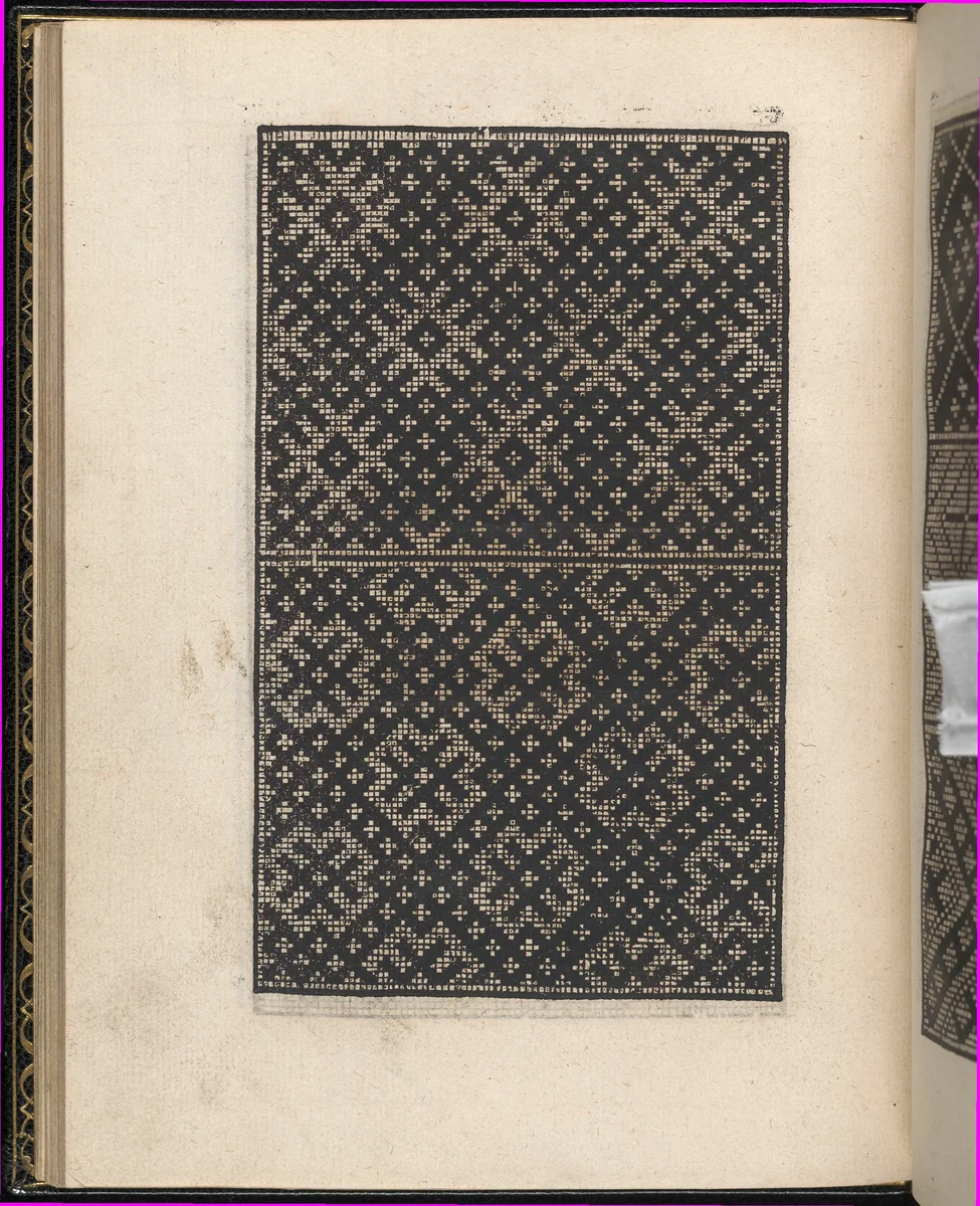 Page from Ein new kunstlich Modelbuch...(Page 29v) by Peter Quentel, book, 1544