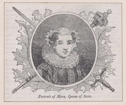 Mary, Queen of Scots by anonymous, print, 1825-1875
