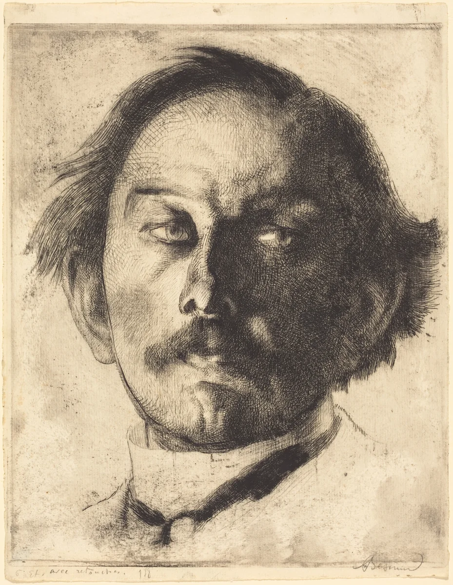 Jules Destrée by Albert Besnard, print, 1917