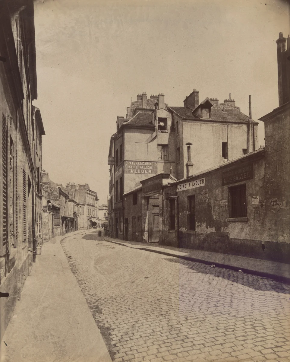 Coin rue Poliveau by Eugène Atget, photograph, 1900