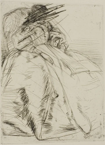 The Open Book by James McNeill Whistler, print, 1861