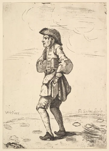 The Half-Starved Boy by F. Sykes, print, 1738-1739