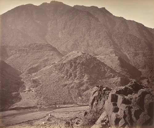 Ali Musjid and Surroundings by John Burke, photograph, 1878-1880