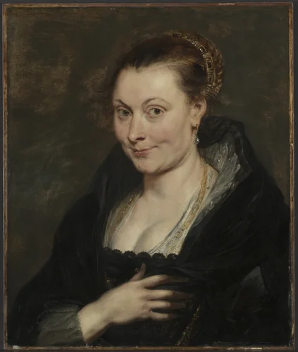 Portrait of Isabella Brant by Peter Paul Rubens, painting, 1620-1625