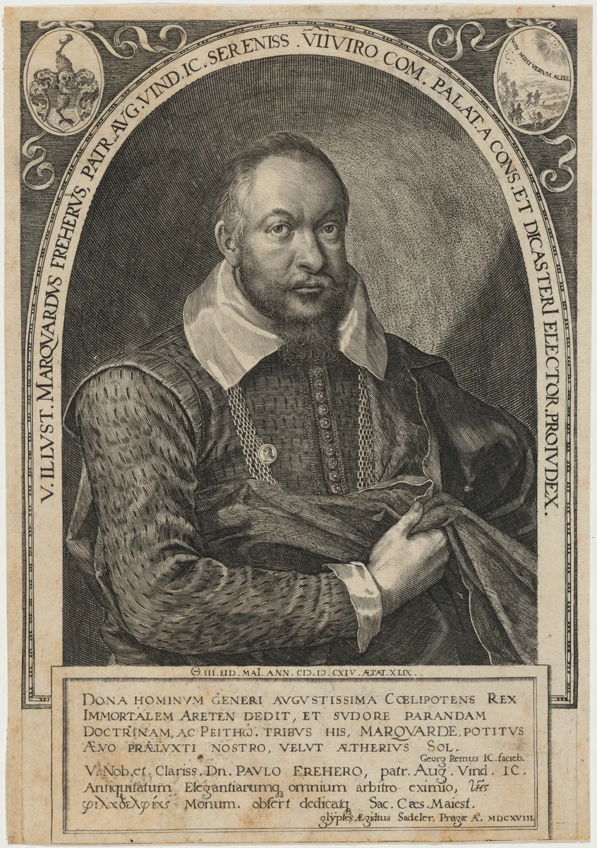 Paulo Frehero by Aegidius Sadeler II, print, 1570-1629