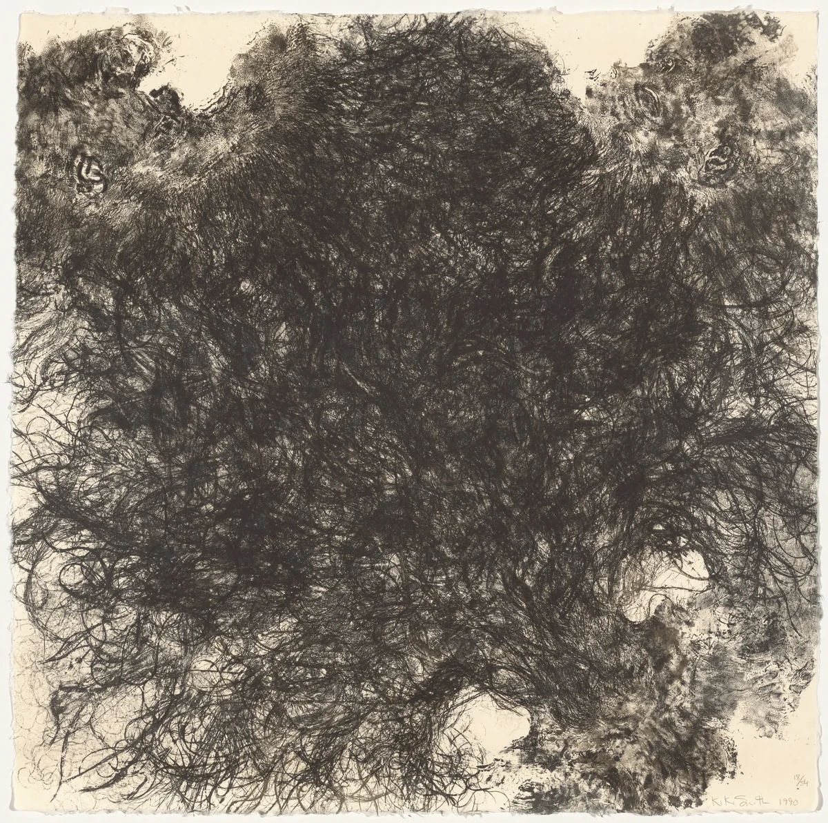 [untitled] by Kiki Smith, print, 1990