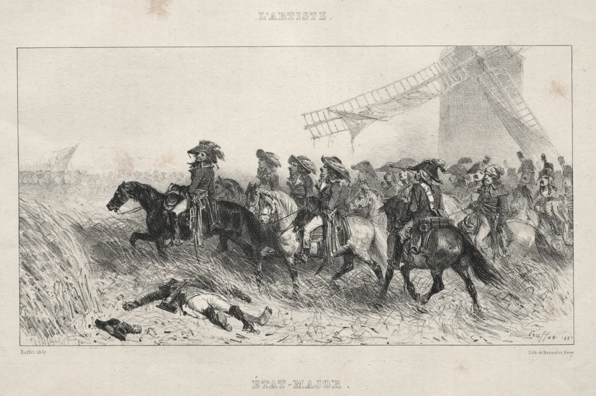 Untitled by Auguste Raffet, print, 1837