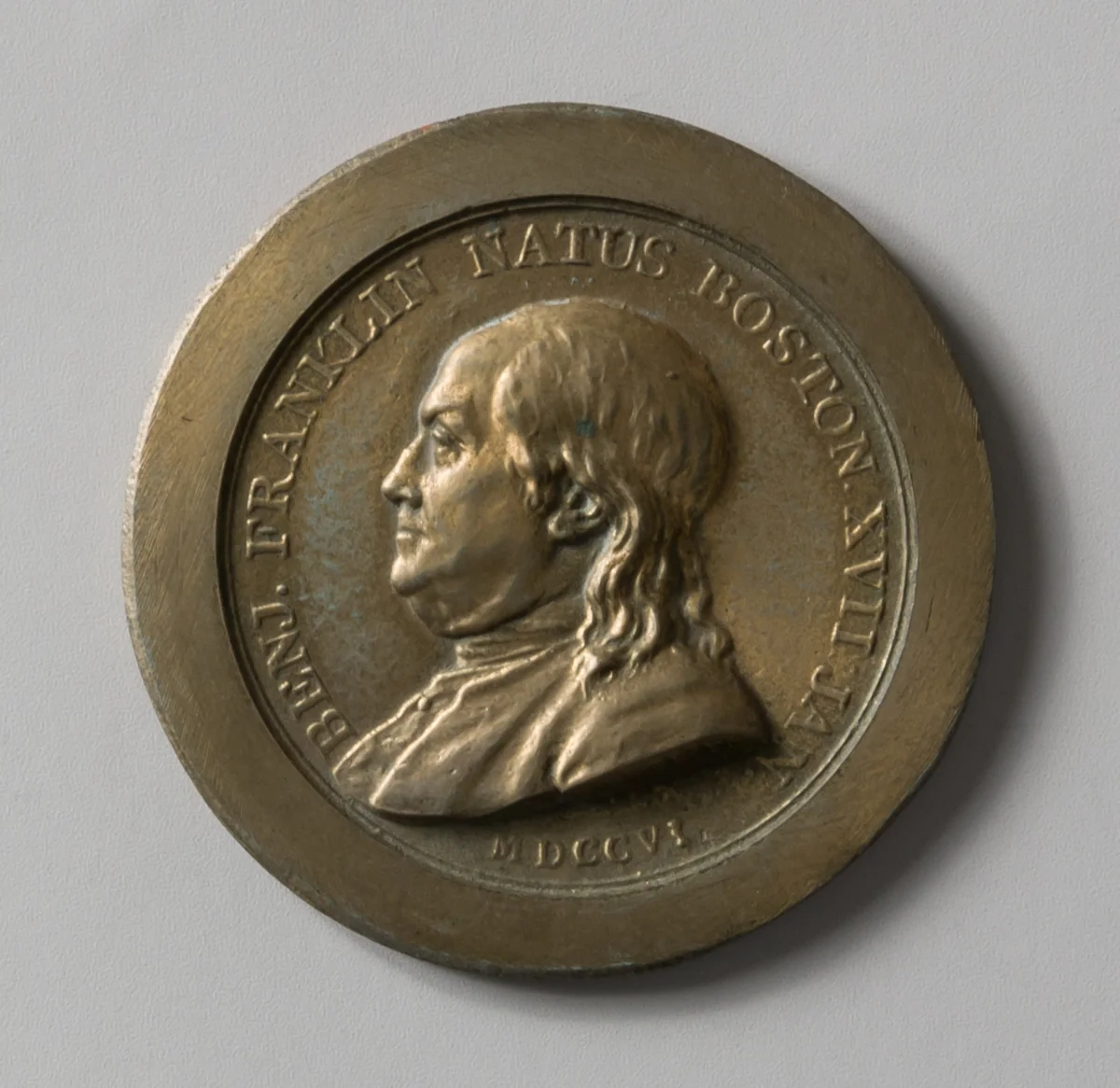 Medallion by Augustin Dupré, artwork, 1786