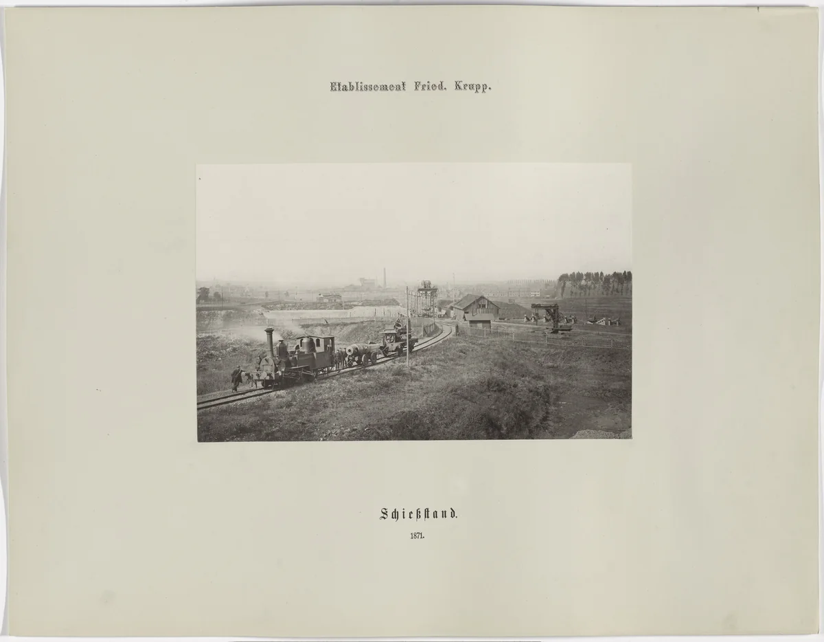 Schiessstand by Hugo van Werden, photograph, 1871