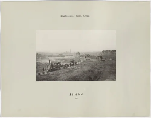 Schiessstand by Hugo van Werden, photograph, 1871
