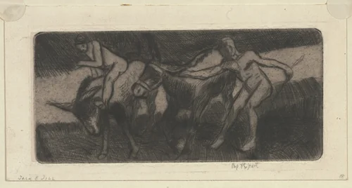 Jack and Jill by George Hart, print, 1921