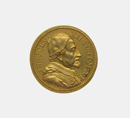 Innocent XII (Antonio Pignatelli 1615-1700) Pope 1691-1700 by Giovanni Martino Hamerani, metalwork, 1691