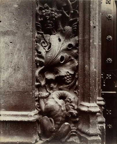 Cluny (detail) by Eugène Atget, photograph, 1902