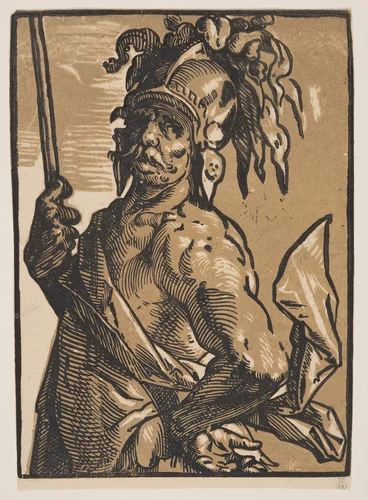 Mars by Hendrick Goltzius, print, 1588
