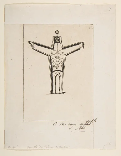 Lunar Law, No 2 by Charles Meryon, print, 1866