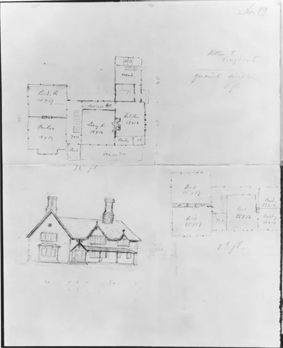 The Architecture of Country Houses; including Designs for Cottages, Farm Houses, and Villas by Andrew Jackson Downing, book, 1850