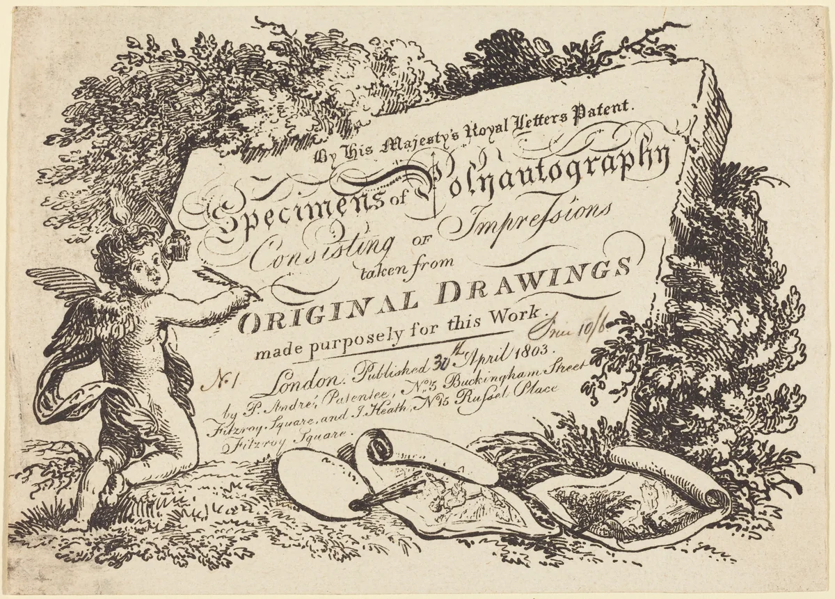 Title Page by British 19th Century, print, 1803