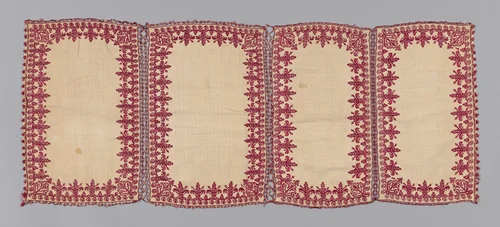 Cover by Italy, textile, 1625-1675