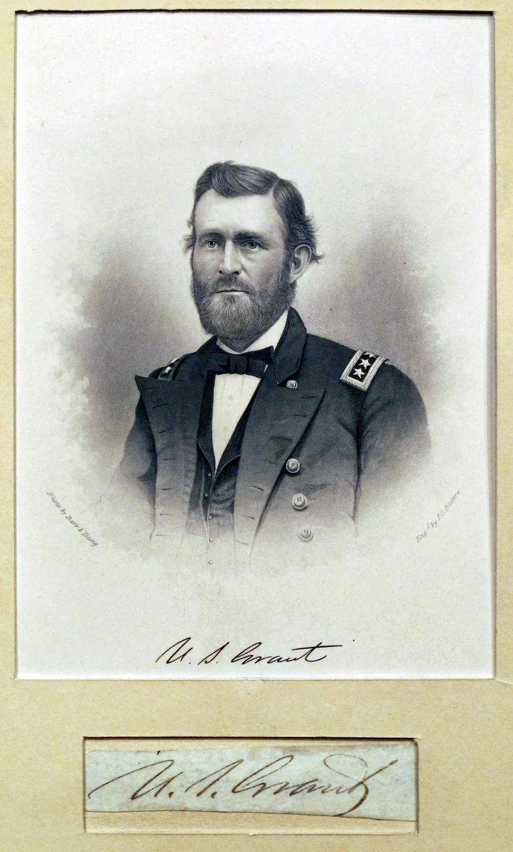 Portrait of U. S. Grant by John Chester Buttre, print, 1871-1900
