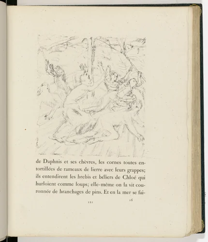 In-text plate (page 121) from Daphnis et Chloé by Pierre Bonnard, illustrated book, 1902