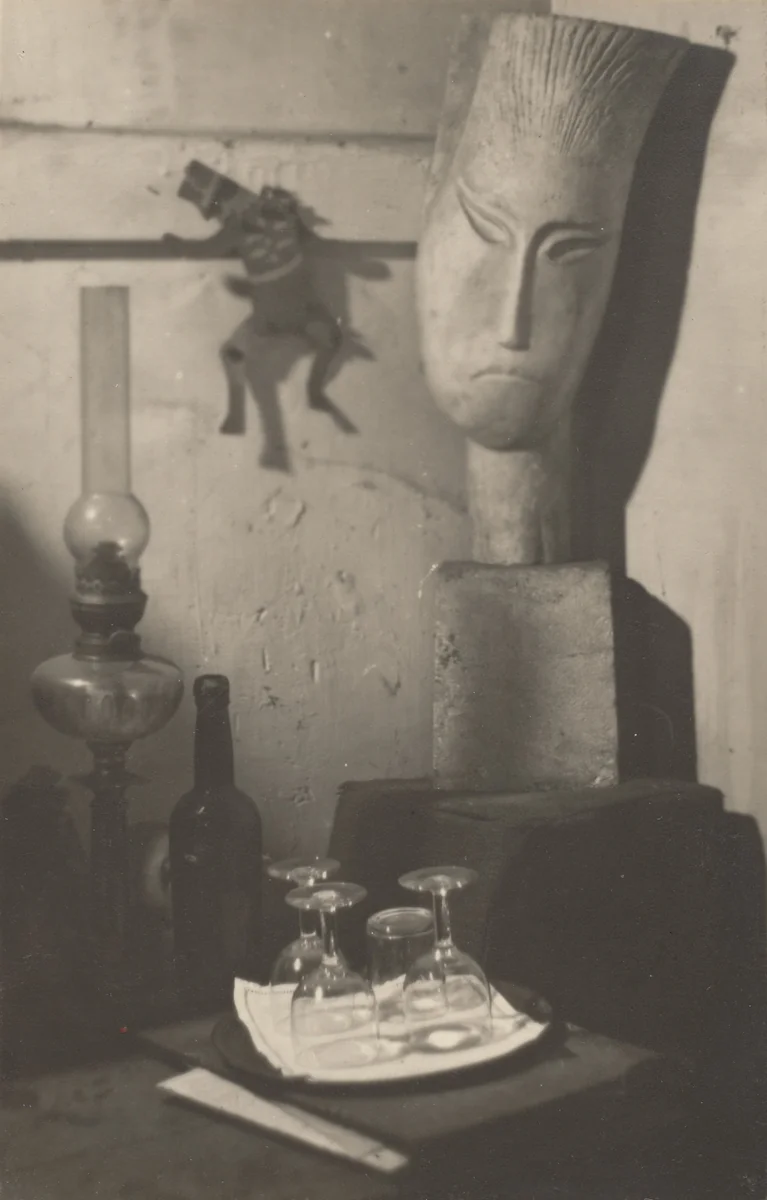 At Zadkine's by André Kertész, photograph, 1926